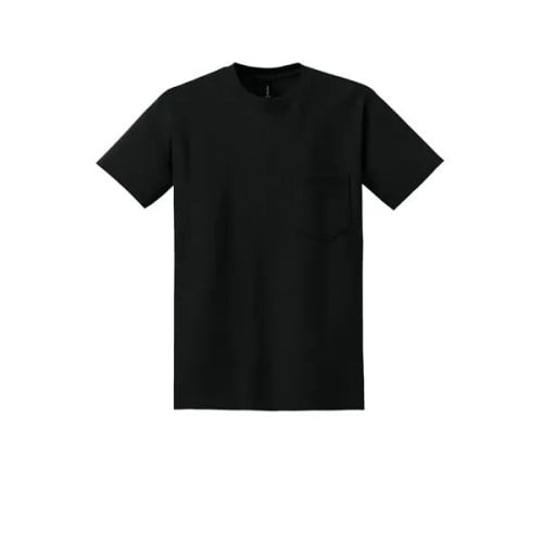 Gildan - DryBlend 50 Cotton/50 Poly Pocket T-Shirt.