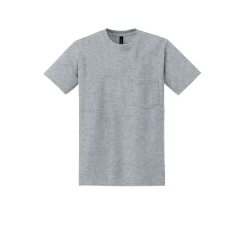 Gildan - DryBlend 50 Cotton/50 Poly Pocket T-Shirt.