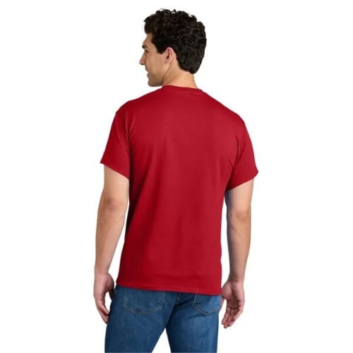 Gildan - DryBlend 50 Cotton/50 Poly Pocket T-Shirt.
