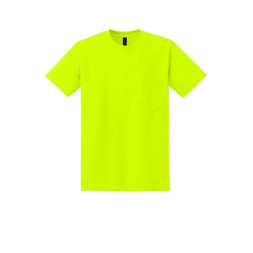 Gildan - DryBlend 50 Cotton/50 Poly Pocket T-Shirt.