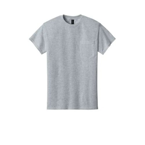 Gildan - DryBlend 50 Cotton/50 Poly Pocket T-Shirt.