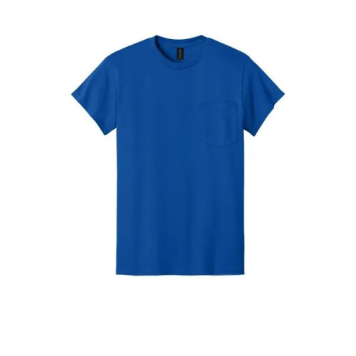 Gildan - DryBlend 50 Cotton/50 Poly Pocket T-Shirt.