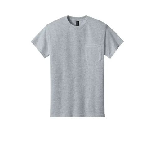 Gildan - DryBlend 50 Cotton/50 Poly Pocket T-Shirt.