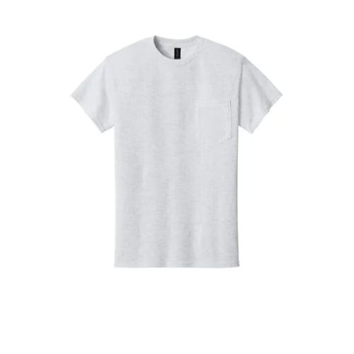 Gildan - DryBlend 50 Cotton/50 Poly Pocket T-Shirt.