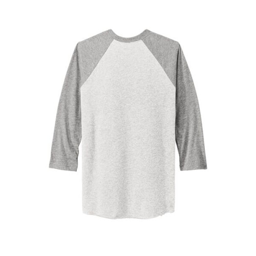 Next Level Apparel Adult Tri-Blend 3/4-Sleeve Raglan Tee.