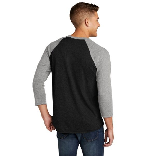 Next Level Apparel Adult Tri-Blend 3/4-Sleeve Raglan Tee.