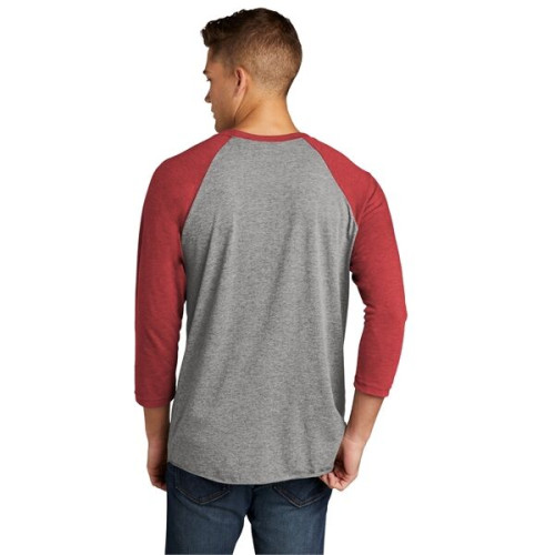 Next Level Apparel Adult Tri-Blend 3/4-Sleeve Raglan Tee.