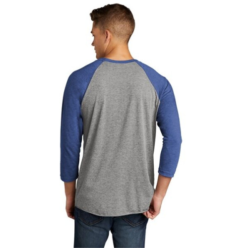 Next Level Apparel Adult Tri-Blend 3/4-Sleeve Raglan Tee.