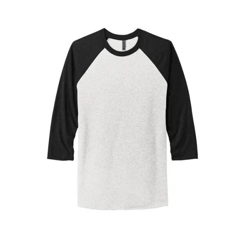 Next Level Apparel Adult Tri-Blend 3/4-Sleeve Raglan Tee.