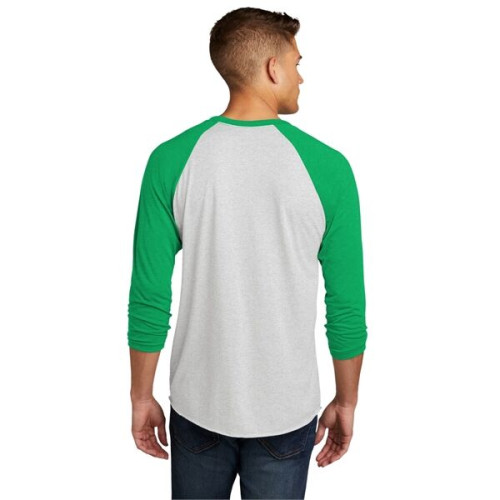 Next Level Apparel Adult Tri-Blend 3/4-Sleeve Raglan Tee.