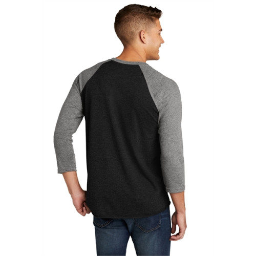 Next Level Apparel Adult Tri-Blend 3/4-Sleeve Raglan Tee.