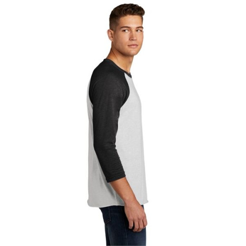 Next Level Apparel Adult Tri-Blend 3/4-Sleeve Raglan Tee.