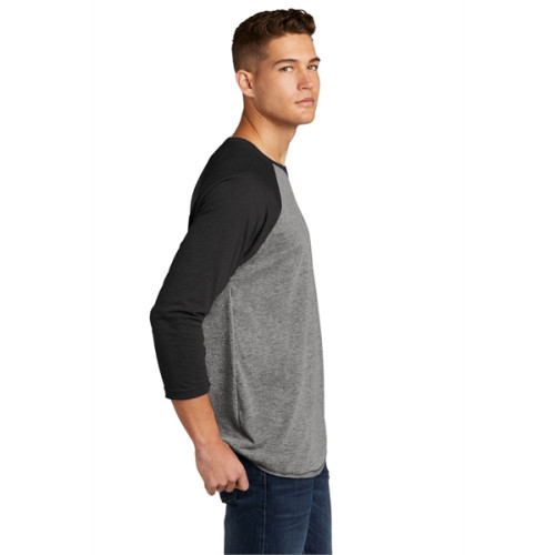 Next Level Apparel Adult Tri-Blend 3/4-Sleeve Raglan Tee.