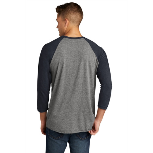 Next Level Apparel Adult Tri-Blend 3/4-Sleeve Raglan Tee.