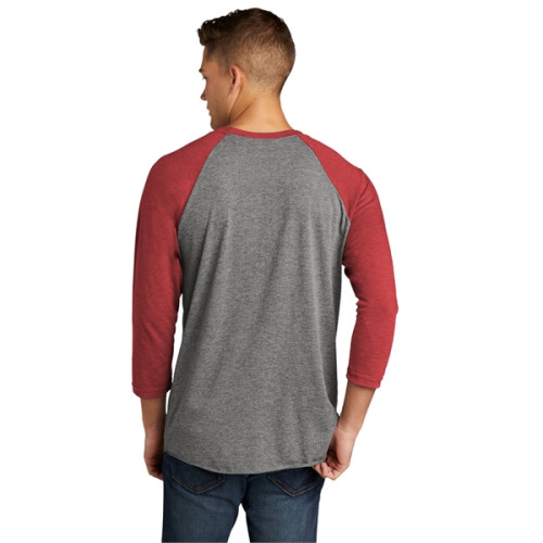 Next Level Apparel Adult Tri-Blend 3/4-Sleeve Raglan Tee.