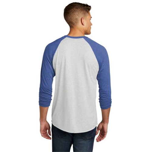 Next Level Apparel Adult Tri-Blend 3/4-Sleeve Raglan Tee.