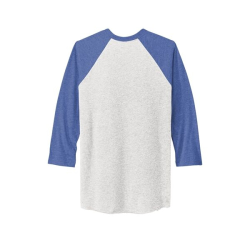 Next Level Apparel Adult Tri-Blend 3/4-Sleeve Raglan Tee.