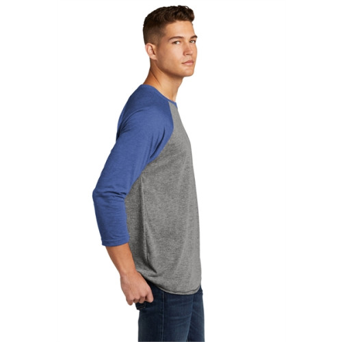 Next Level Apparel Adult Tri-Blend 3/4-Sleeve Raglan Tee.