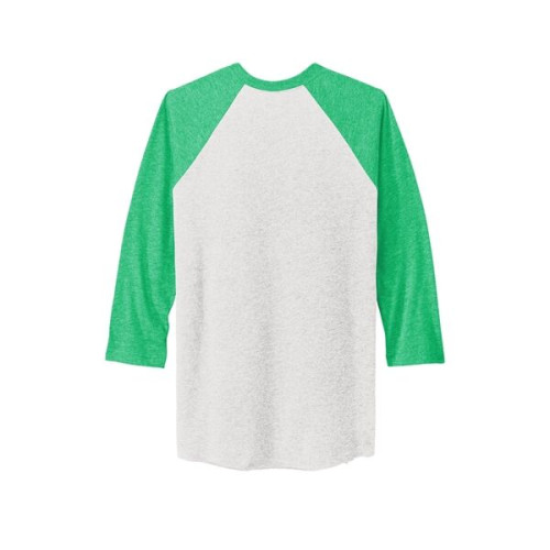 Next Level Apparel Adult Tri-Blend 3/4-Sleeve Raglan Tee.
