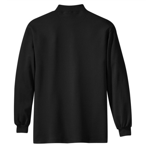 Port Authority Interlock Knit Mock Turtleneck.