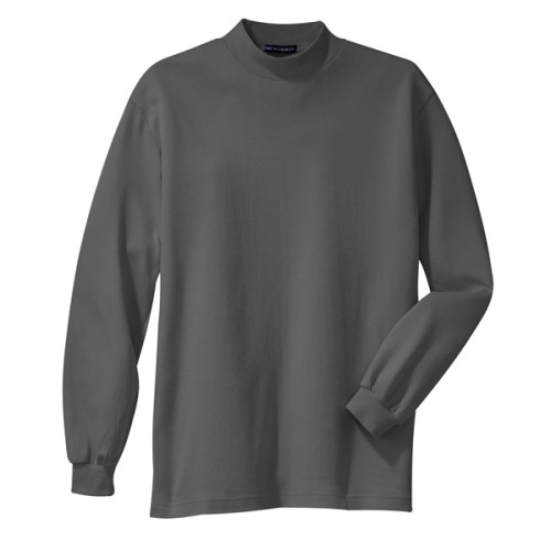 Port Authority Interlock Knit Mock Turtleneck.