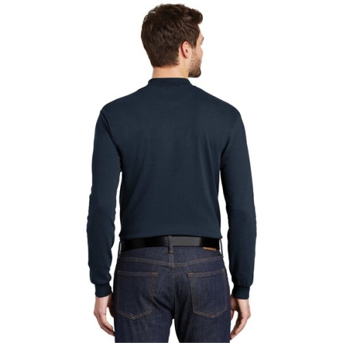 Port Authority Interlock Knit Mock Turtleneck.