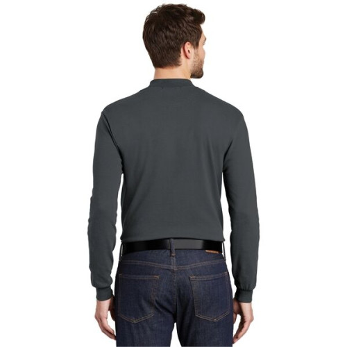 Port Authority Interlock Knit Mock Turtleneck.