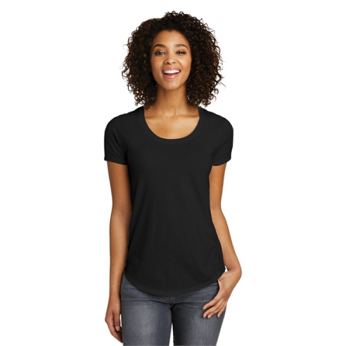 District Women's Fitted Very Important Tee Scoop Neck.