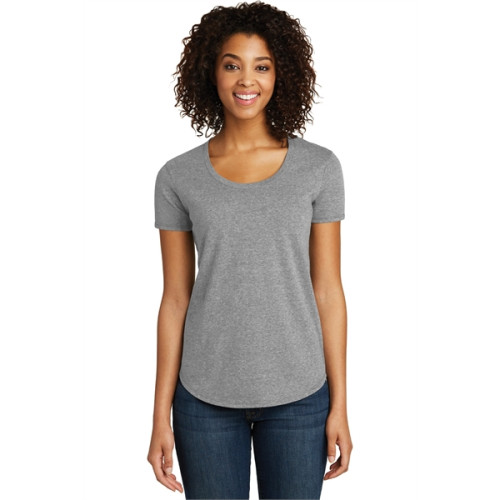 District Women's Fitted Very Important Tee Scoop Neck.
