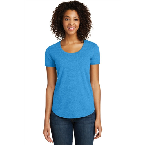 District Women's Fitted Very Important Tee Scoop Neck.
