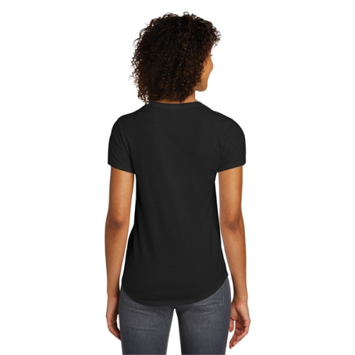 District Women's Fitted Very Important Tee Scoop Neck.