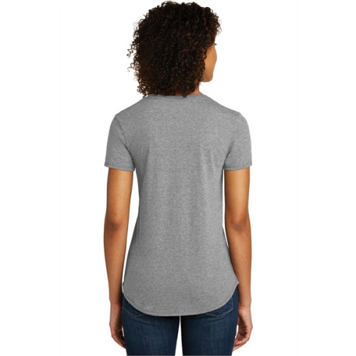 District Women's Fitted Very Important Tee Scoop Neck.