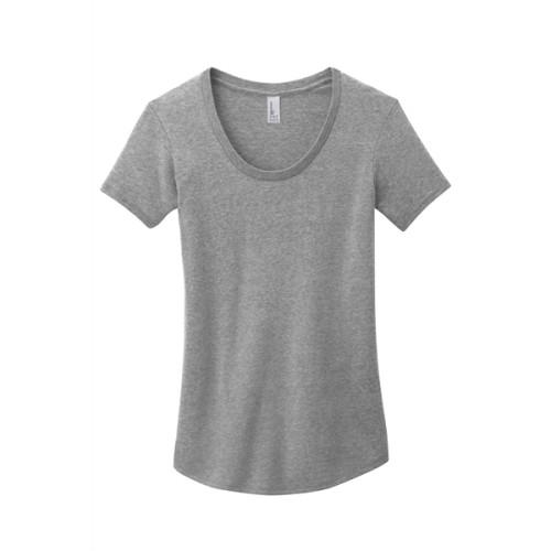 District Women's Fitted Very Important Tee Scoop Neck.