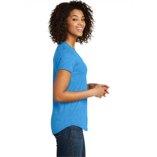 District Women's Fitted Very Important Tee Scoop Neck.