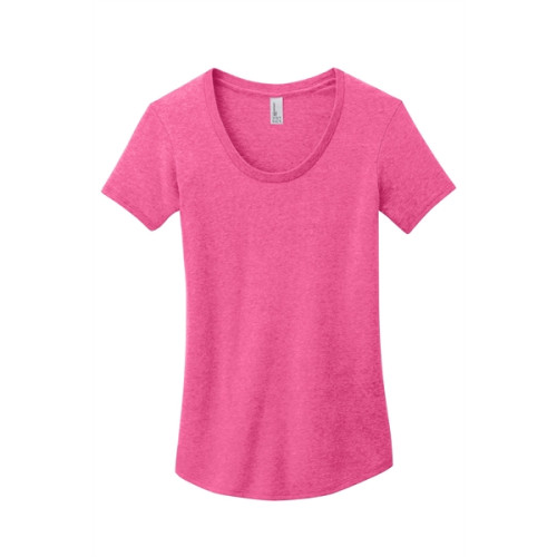 District Women's Fitted Very Important Tee Scoop Neck.