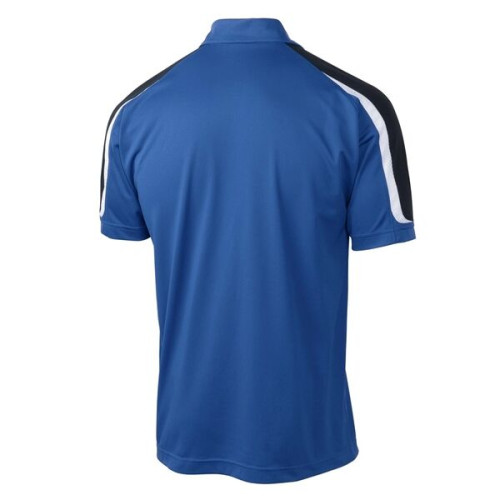 Sport-Tek Tricolor Shoulder Micropique Sport-Wick Polo.
