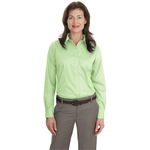 Port Authority Ladies Non-Iron Twill Shirt.