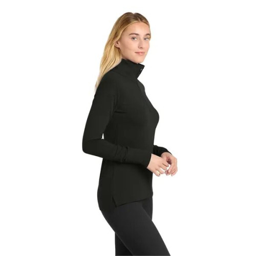Sport-Tek Women's Sport-Wick Flex Fleece 1/4-Zip.