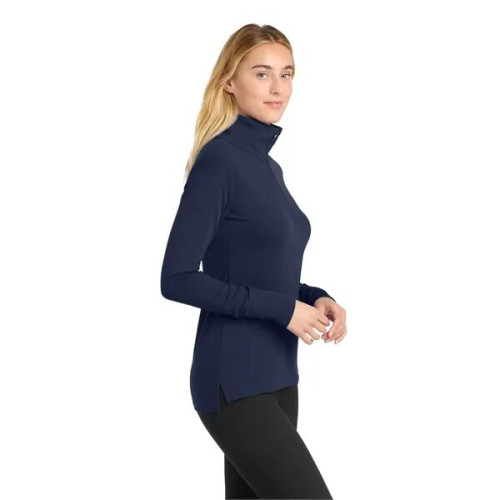 Sport-Tek Women's Sport-Wick Flex Fleece 1/4-Zip.