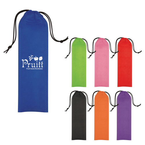 Non-Woven Straw Pouch