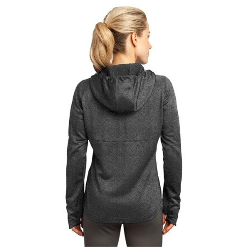 Sport-Tek Women's Tech Fleece Full-Zip Hooded Jacket.