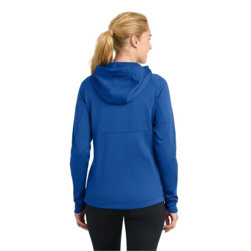 Sport-Tek Women's Tech Fleece Full-Zip Hooded Jacket.