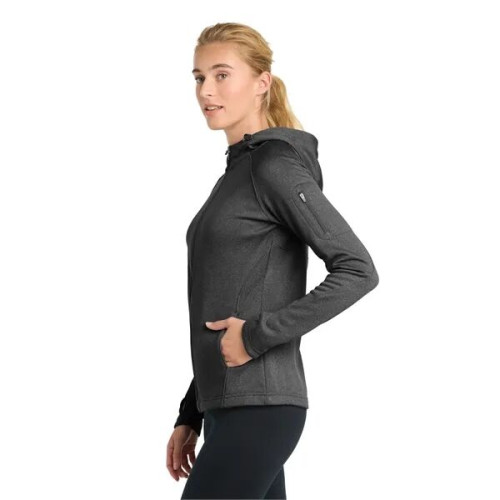 Sport-Tek Women's Tech Fleece Full-Zip Hooded Jacket.