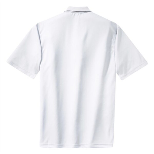 Sport-Tek Dri-Mesh Polo with Tipped Collar and Piping.