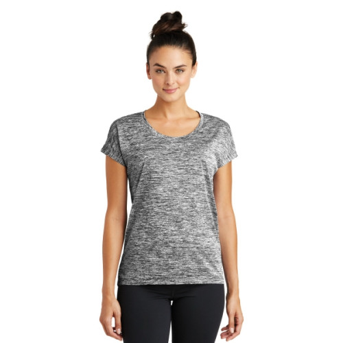 Sport-Tek Women's PosiCharge Electric Heather Sporty Tee.
