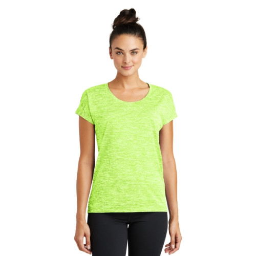 Sport-Tek Women's PosiCharge Electric Heather Sporty Tee.
