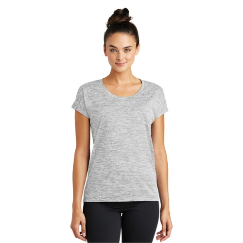 Sport-Tek Women's PosiCharge Electric Heather Sporty Tee.