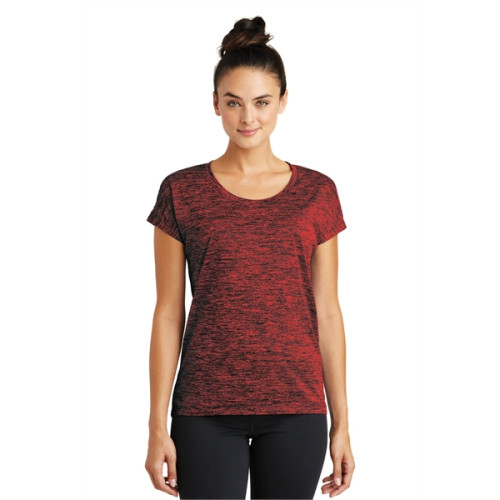 Sport-Tek Women's PosiCharge Electric Heather Sporty Tee.