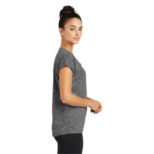 Sport-Tek Women's PosiCharge Electric Heather Sporty Tee.
