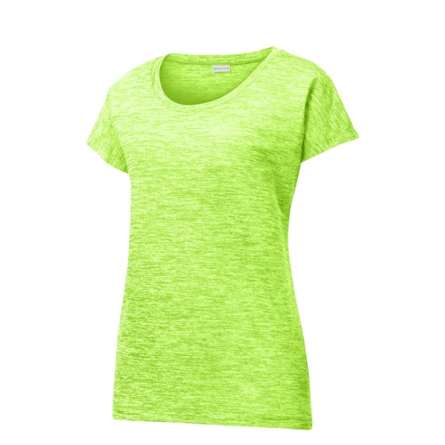 Sport-Tek Women's PosiCharge Electric Heather Sporty Tee.